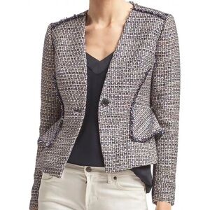 NWT Banana Republic Tweed Blazer size 10